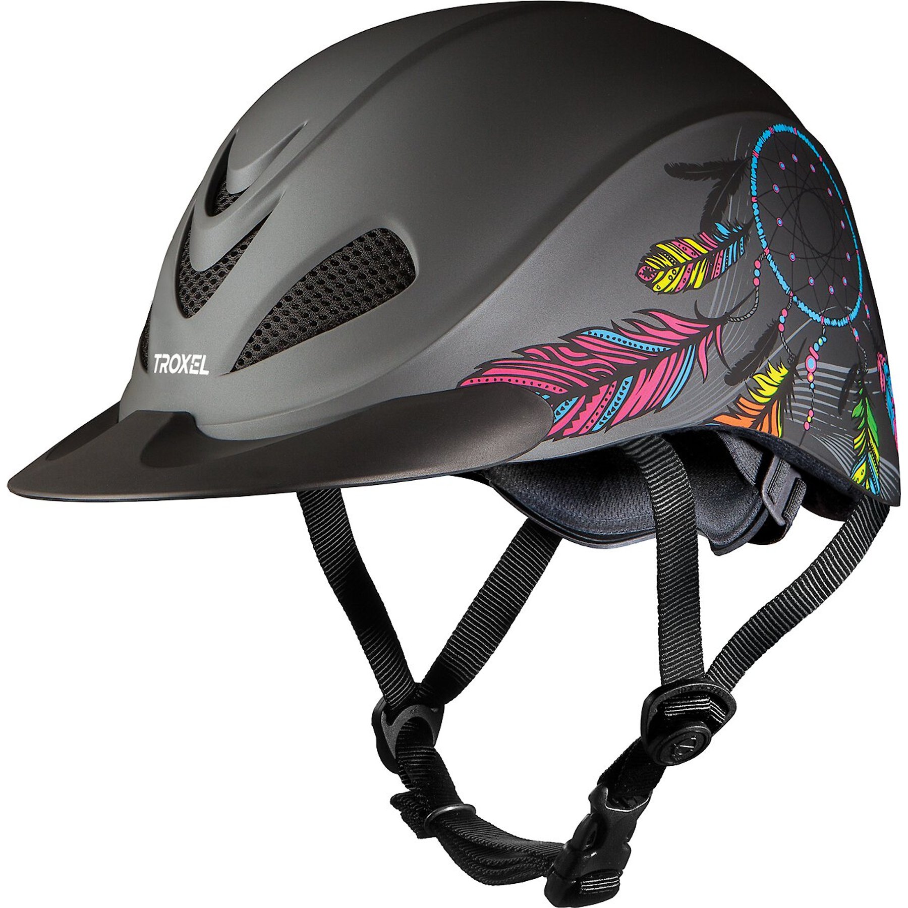 Troxel Rebel Riding Helmet, Dreamcatcher, Large