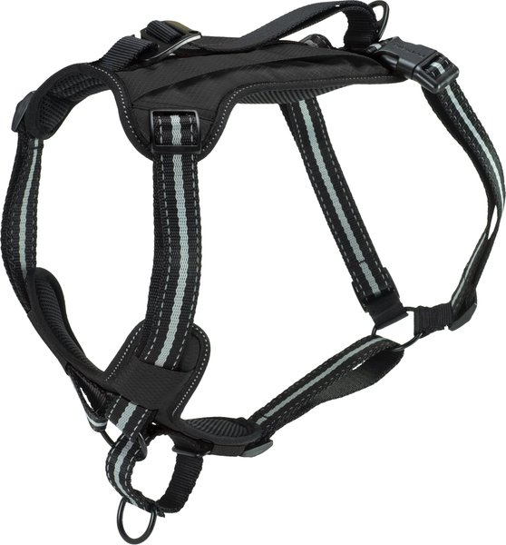 PetSafe Walk Along Nylon Reflective Back Clip Dog Harness, Black, Large: 26 to 39-in chest slide 1 of 10