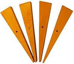 Kaytee Bunny Bites Carrot Shaped Small Pet Chew Toy, 4 count