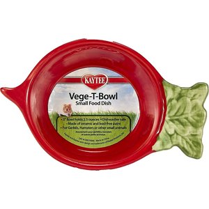 Kaytee Vege-T-Bowl Radish Small Pet Bowl