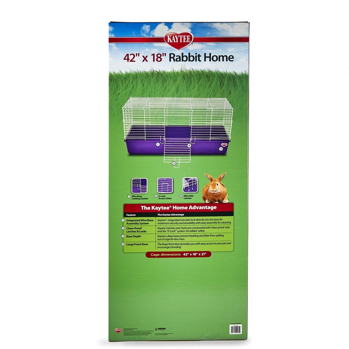 Kaytee 42x18 hot sale rabbit home