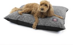 Majestic Pet Palette Heathered Econo Pillow Dog Bed, Light Black, Medium
