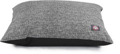 Majestic Pet Palette Heathered Econo Pillow Dog Bed, Light Black, Medium slide 2 of 4