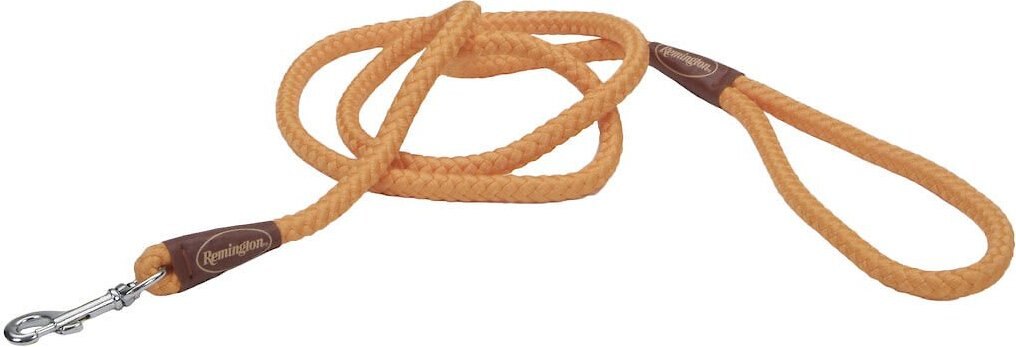 remington braided rope snap dog leash