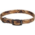 Remington Double-Ply Patterned Hound Reflective Dog Collar, Fallen Leaves, 16 to 20-in neck, 1-in wide