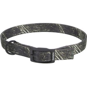 Remington Double-Ply Patterned Hound Reflective Dog Collar, Grassy Field, 16 to 20-in neck, 1-in wide