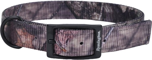 Remington Double-Ply Patterned Hound Reflective Dog Collar, Mossy Oak Break-Up Country, 18 to 22-in neck, 1-in wide slide 1 of 3