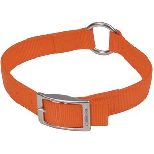 Remington Double-Ply Polyester Safety Center Ring Dog Collar, Safety Orange, 20 to 24-in neck, 1-in wide