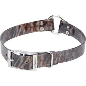 Remington Waterproof Hound Polyester Center Ring Dog Collar, Mossy Oak Duck Blind, 14 to 18-in neck, 1-in wide