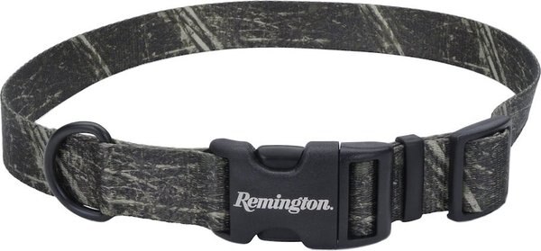 Remington Patterned Polyester Dog Collar, Grassy Field, 18 to 26-in neck, 1-in wide slide 1 of 3