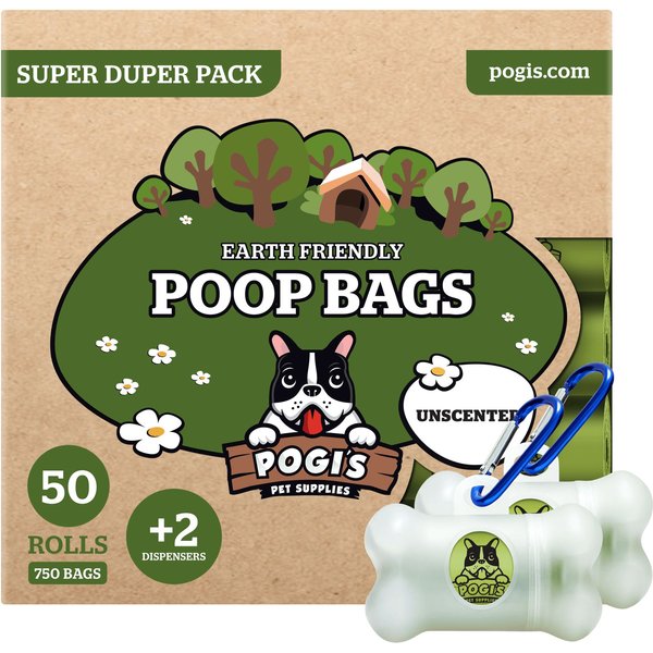 Earth Rated Lavender Scented Holder with Dog Poop Bags, Count of 900