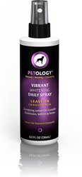 Petology Vibrant Whitening Daily Spray Leave-In Dog Conditioner, 8-oz bottle