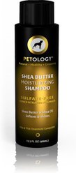 Petology Shea Butter Moisturizing Dog Shampoo, 13.5-oz bottle
