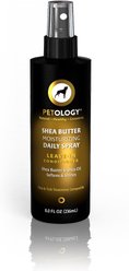 Petology Shea Butter Moisturizing Daily Spray Leave-In Dog Conditioner, 8-oz bottle