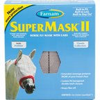 Farnam SuperMask II Horse Fly Mask with Covered Ears, Assorted, Arabian