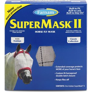 Farnam SuperMask II Horse Fly Mask Classic Collection, Arabian