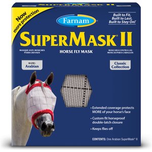 Farnam SuperMask II Horse Fly Mask Classic Collection, Arabian