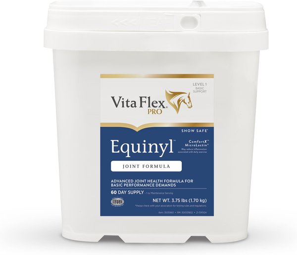 Vita Flex Pro Equinyl Combo Joint Formula Powder Horse Supplement, 3.75-lb bucket slide 1 of 8