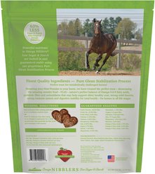 Omega Fields Omega Nibblers Low Sugar & Starch Apple Flavor Chews Horse Supplement, 3.5-lb bag slide 2 of 3
