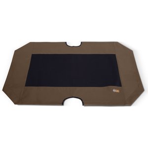K&H Pet Products Original Pet Cot Replacement Dog Bed Cover, Chocolate, X-Large
