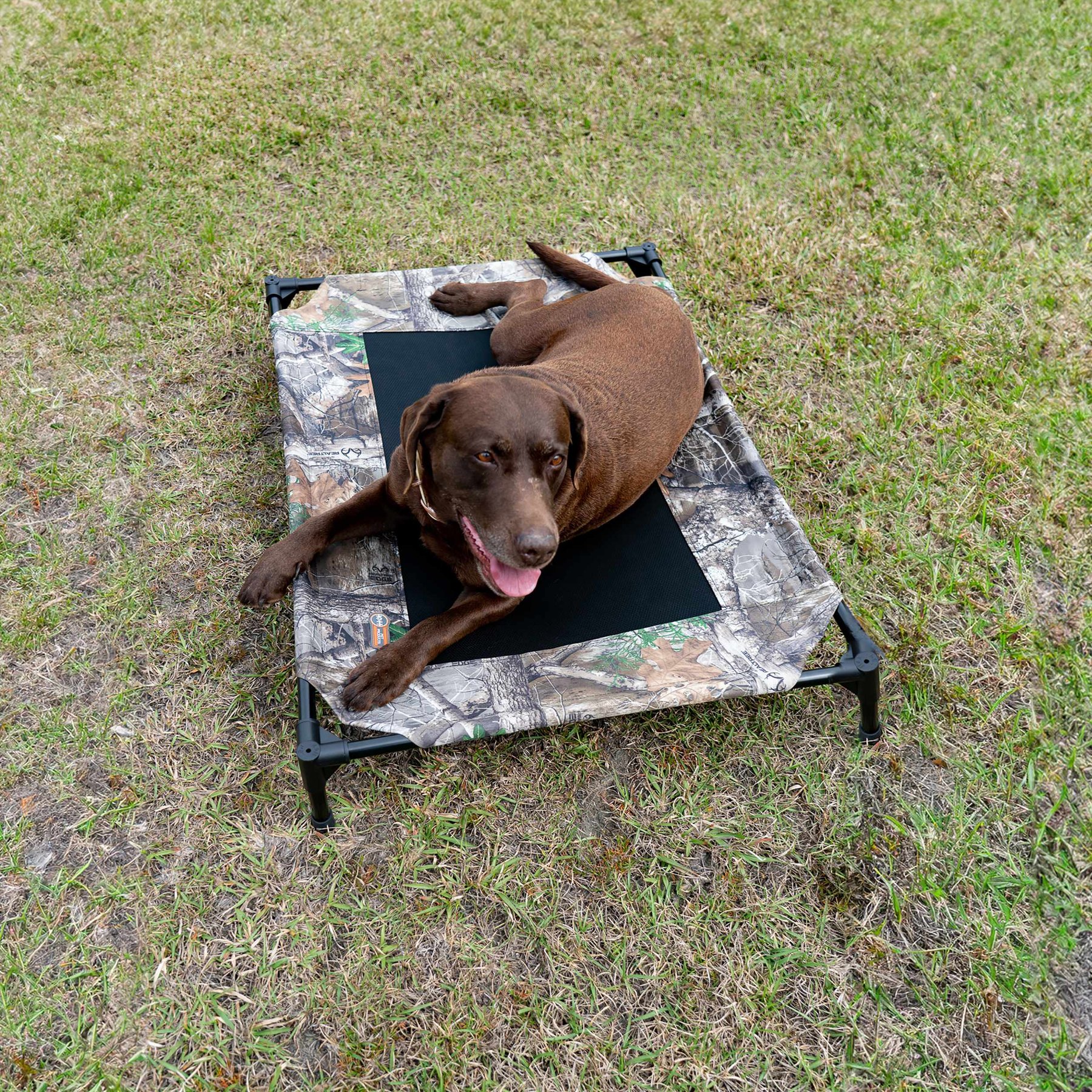 K&H PET PRODUCTS Original Pet Cot Elevated Dog Bed, Realtree