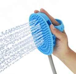 Aquapaw Equine Grooming Tool, Blue