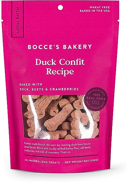 Bocce's Bakery Duck Confit All Natural Dog Biscuits Bocce's Bakery Duck Confit All Natural Dog Biscuits