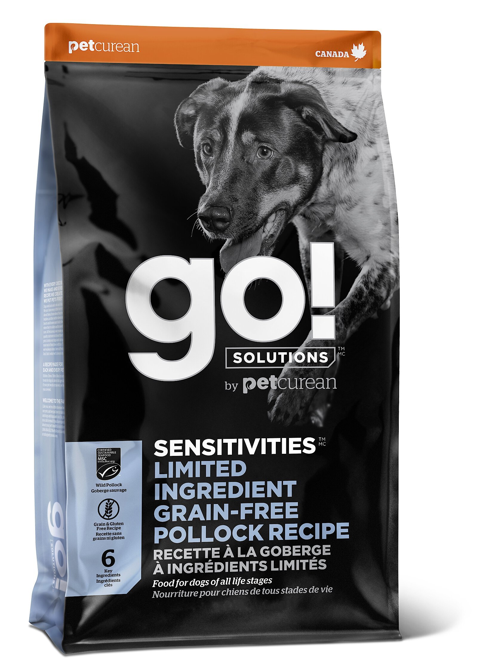 GO SOLUTIONS SENSITIVITIES Limited Ingredient Pollock Grain Free