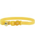 Safe Cat Snag-Proof Polyester Breakaway Cat Collar with Bell, Banana Boat, 8 to 12-in neck, 3/8-in wide