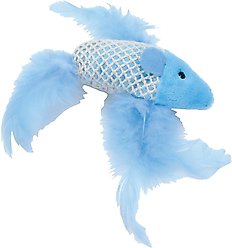 Turbo Random Fun Cat Toy with Catnip, Feather Fish