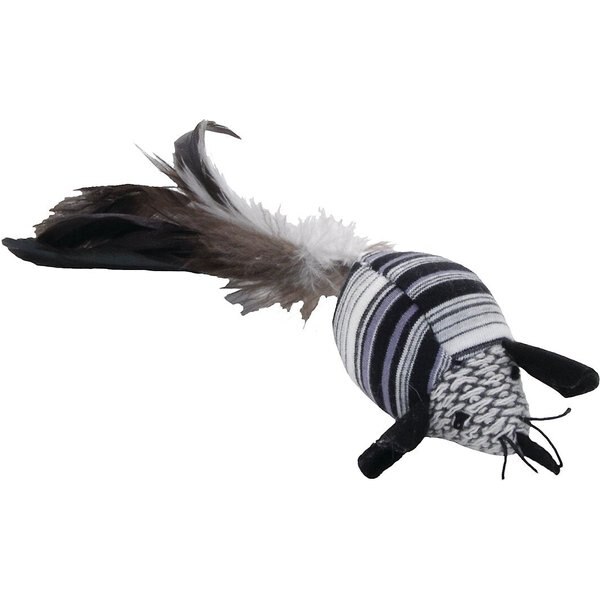 PET ZONE PlayNSqueak MouseHunter Cat Toy with Catnip