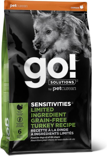Go! Solutions Sensitivities Limited Ingredient Turkey Grain-Free Dry Dog Food