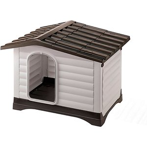 MidWest Ferplast Villa Dog Kennel with Folding Porch, Small-Midwest