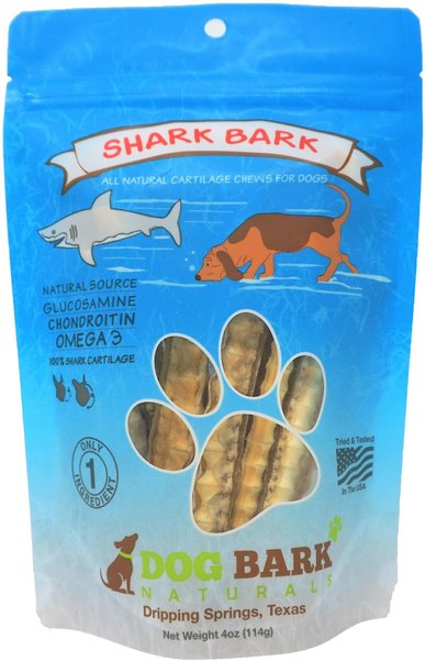 Shark bark dog on sale treats