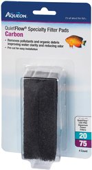 Aqueon QuietFlow 20/75 Carbon Reducing Specialty Aquarium Filter Pads