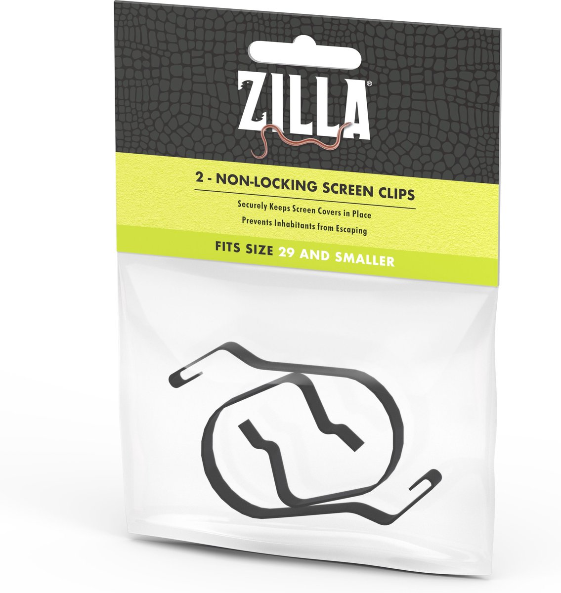 ZILLA NonLocking Screen Clips, Small