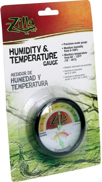 Zilla - Humidity and Temperature Gauge