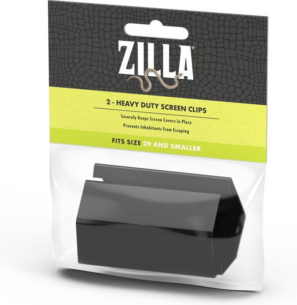 ZILLA Heavy Duty Terrarium Screen Clips, Small