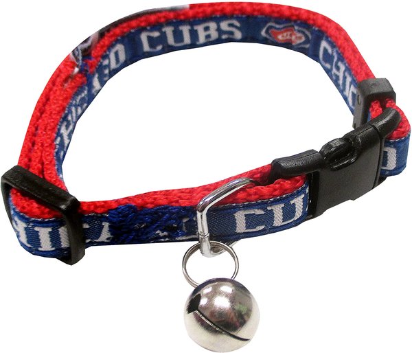 Pets First Chicago Cubs Reflective Large Dog Collar | Petco