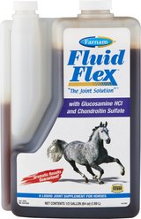 Farnam FluidFlex Joint Solution Liquid Horse Supplement, 64-oz bottle