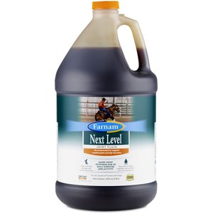 Farnam Next Level Joint Fluid Supplement, Supports Healthy Hip & Joint Function Horses & Dogs, 128-oz