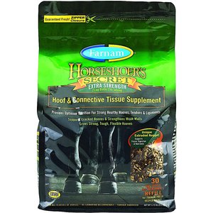 Farnam Horseshoer's Secret Extra Strength Hay Flavor Pellets Horse Supplement, 3.75-lb bucket