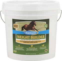 Farnam Weight Builder Powder Horse Supplement, 30 Day Supply