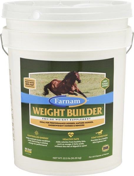 Farnam Weight Builder Powder Horse Supplement, 90 Day Supply slide 1 of 9