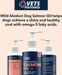 Vets Preferred Wild Alaskan Salmon Oil Dog Supplement, 15.5-oz bottle slide 2 of 9