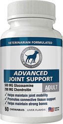 Vets Preferred Advanced Joint Support Adult Dog Supplement, 60 count