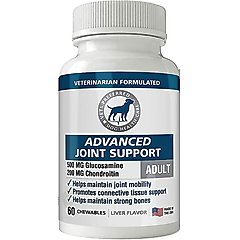 Vets Preferred Advanced Joint Support Adult Dog Supplement, 60 count