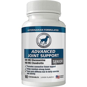 VETS PREFERRED Advanced Joint Support Senior Dog Supplement, 60 count ...