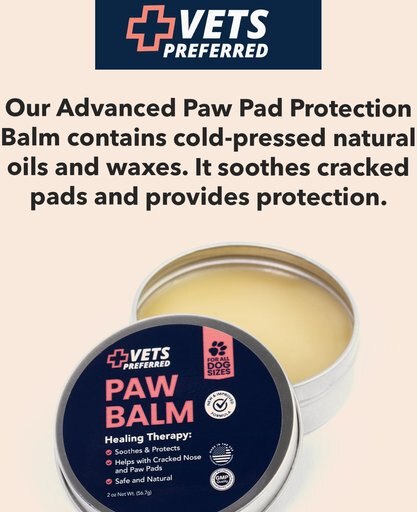 Vets Preferred Advanced Pad Protection Dog Paw Pad Wax, 2-oz can