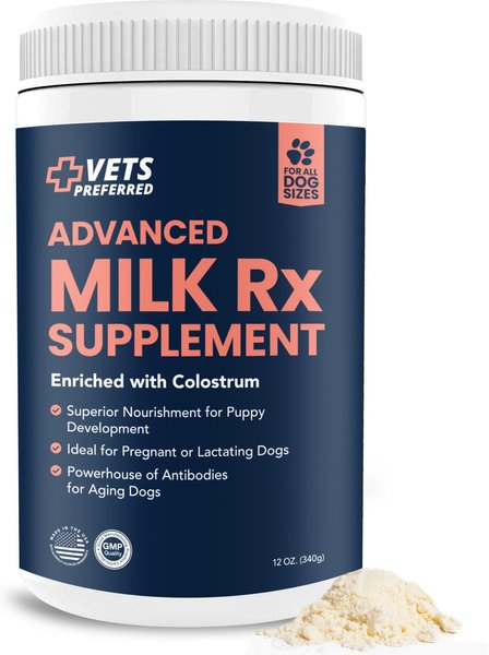 Vets Preferred Advanced Milk Rx Dog Supplement, 12-oz jar slide 1 of 8
